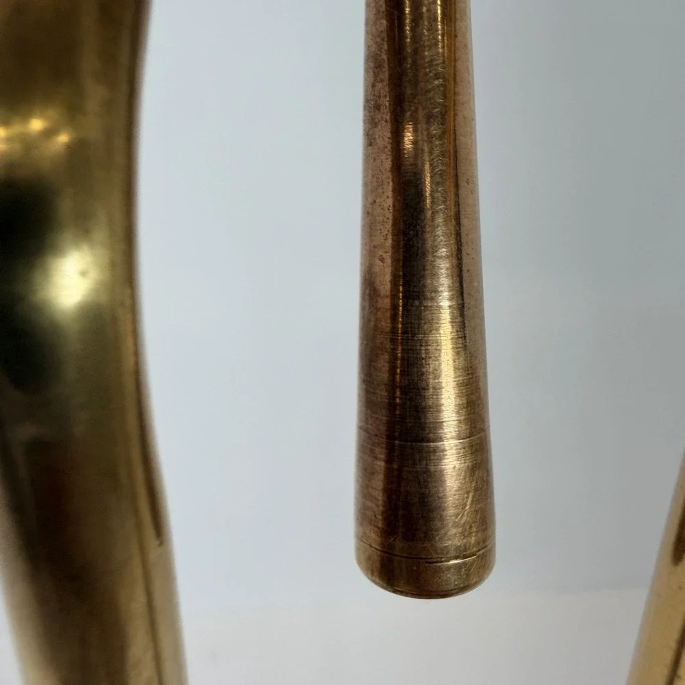 VTG Underwriters Laboratories Brass /Metal Bankers Desk Adjustable Lamp Art Deco